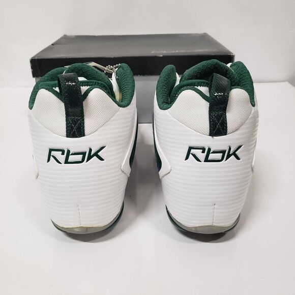 Reebok Equipment NFL Pro Ferocious D3 Football Cleats in White/Green Size 17 - Picture 5 of 6